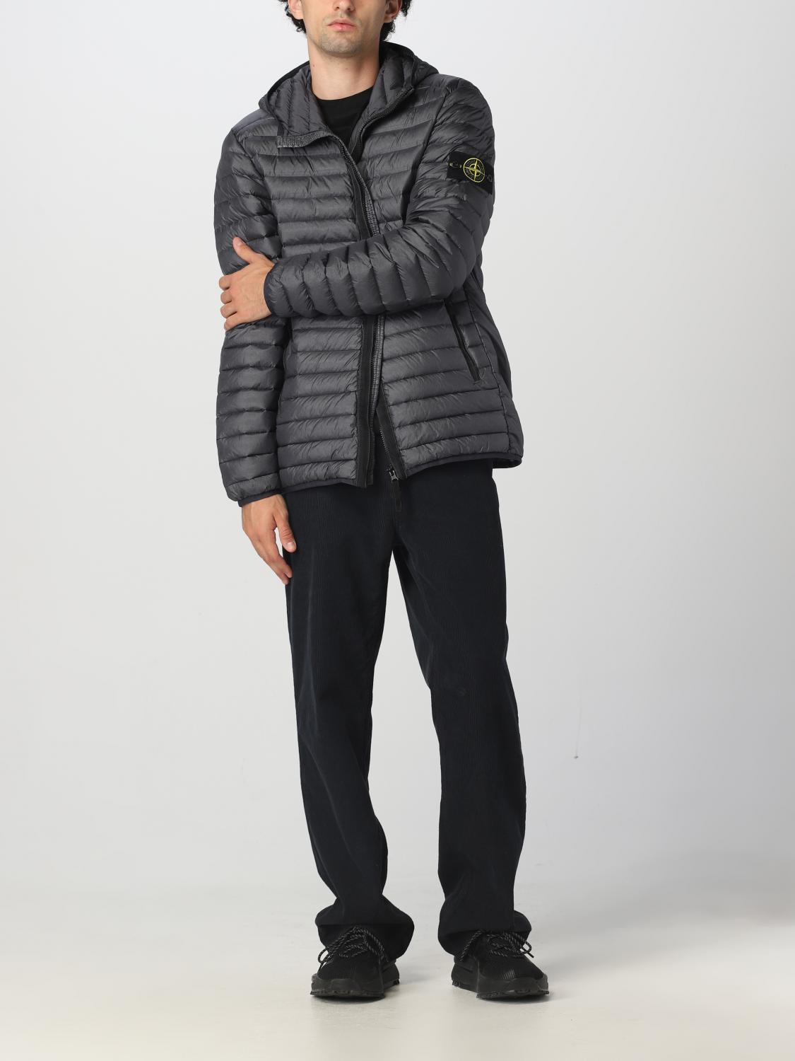 STONE ISLAND GIACCA: Giacca Stone Island in nylon, Grigio - Img 2