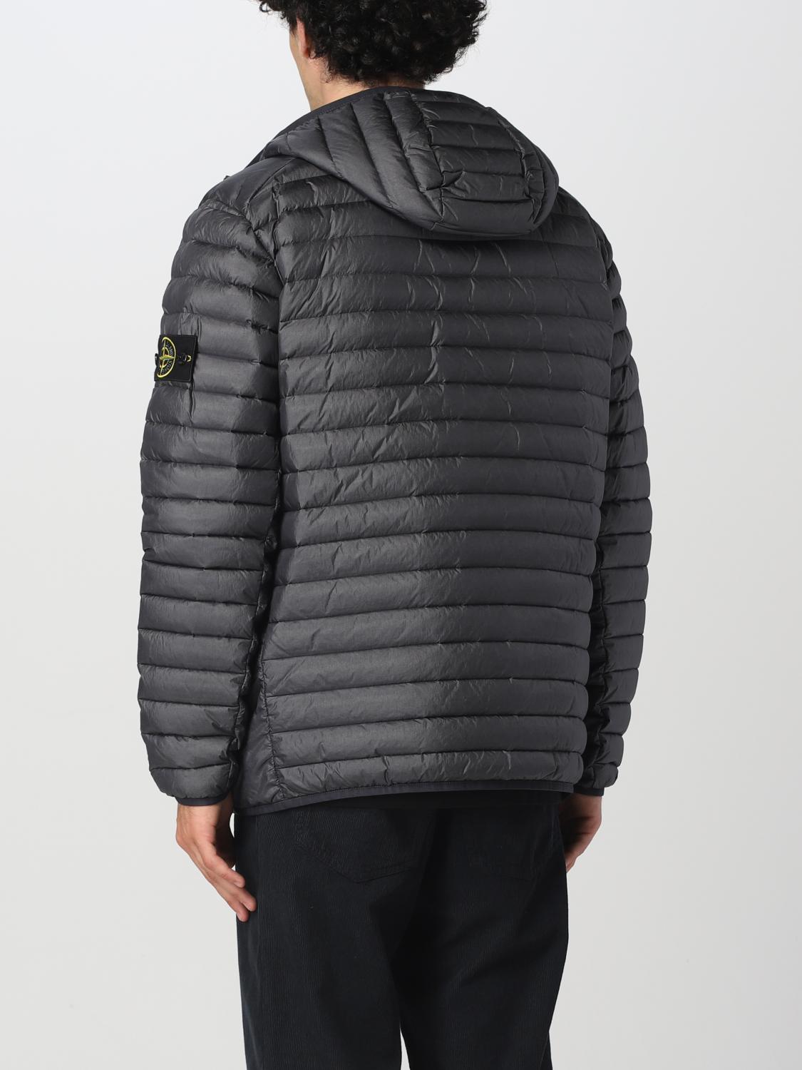 STONE ISLAND GIACCA: Giacca Stone Island in nylon, Grigio - Img 3
