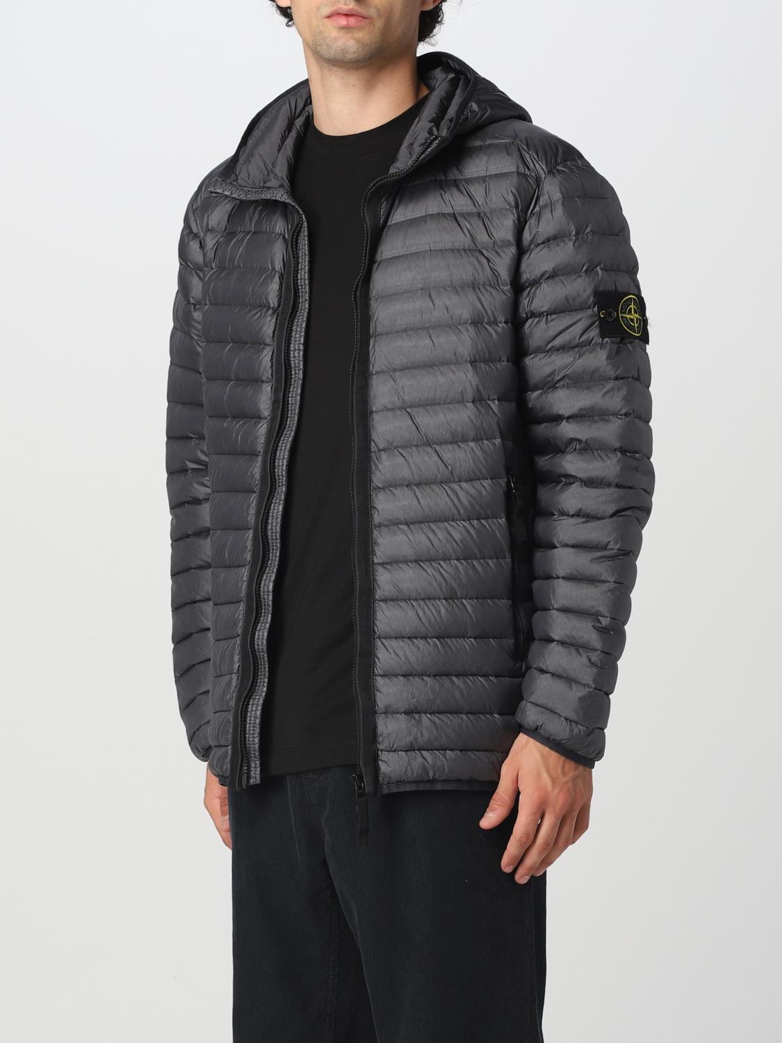 STONE ISLAND GIACCA: Giacca Stone Island in nylon, Grigio - Img 4