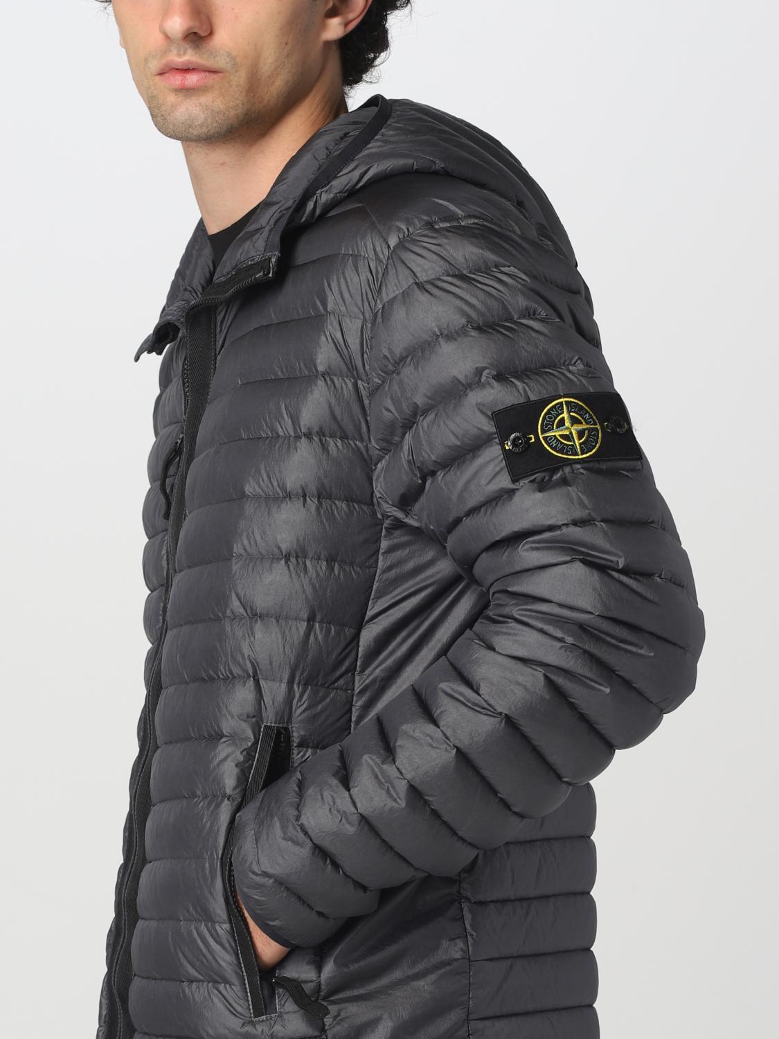 STONE ISLAND GIACCA: Giacca Stone Island in nylon, Grigio - Img 5
