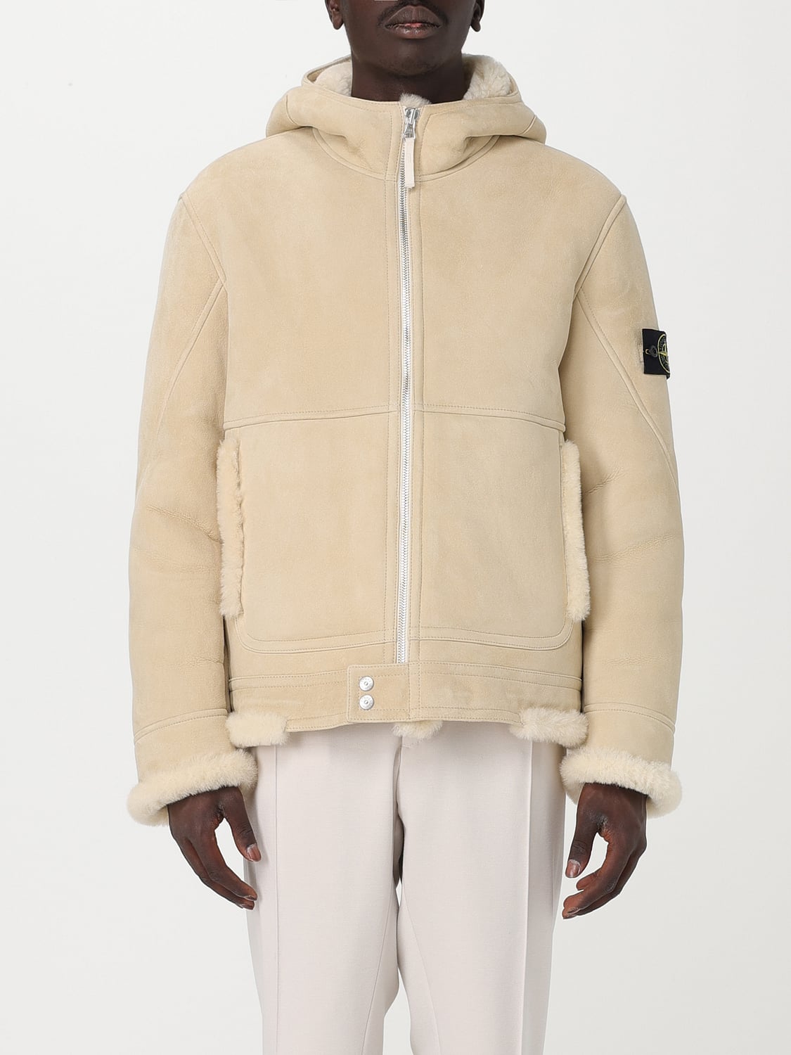 Stone Island ジャケット メンズ - ベージュ | 00197 | GIGLIO.COM