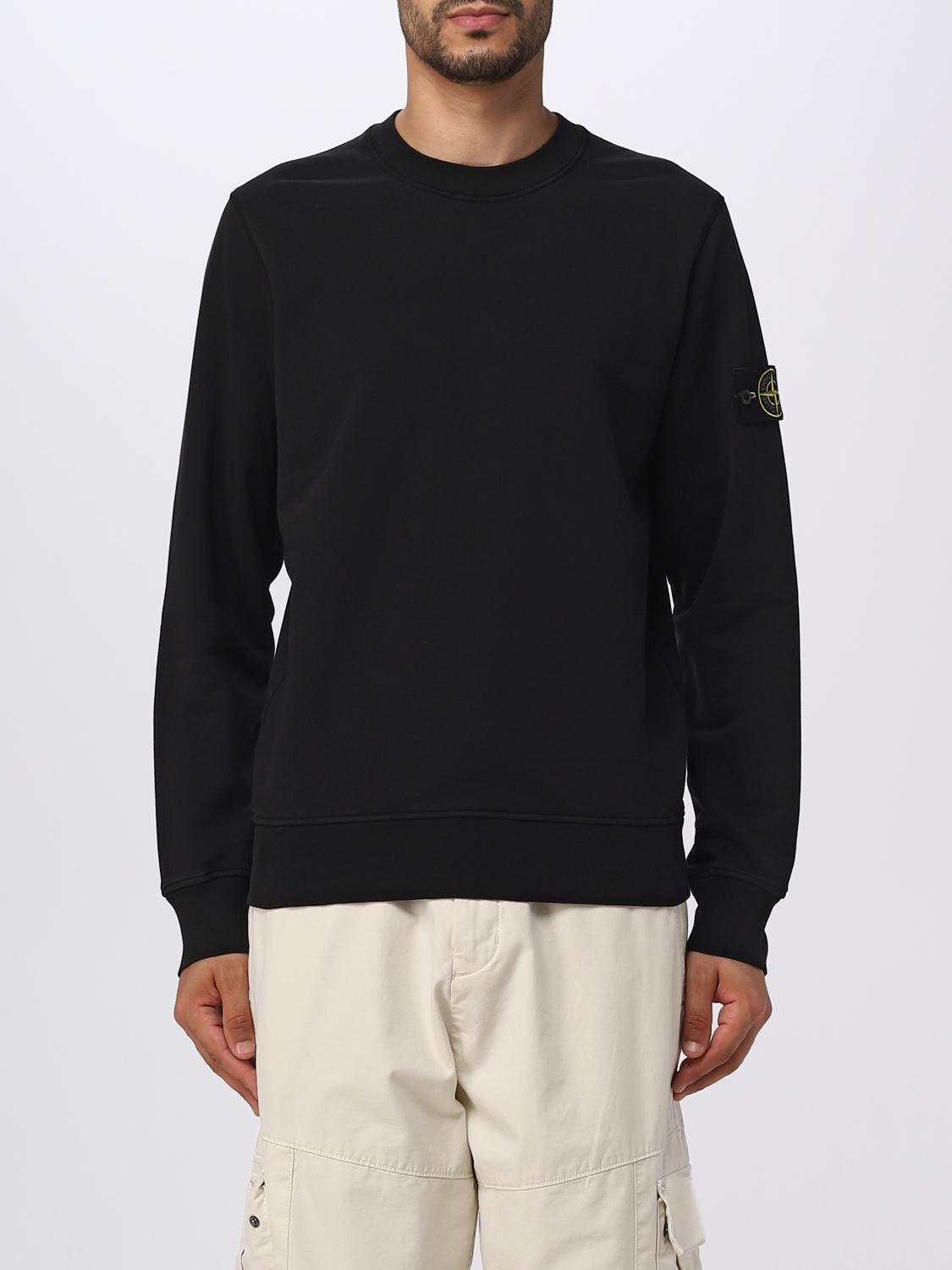 STONE ISLAND SWEATSHIRT: Sweatshirt men Stone Island, Black - Img 1