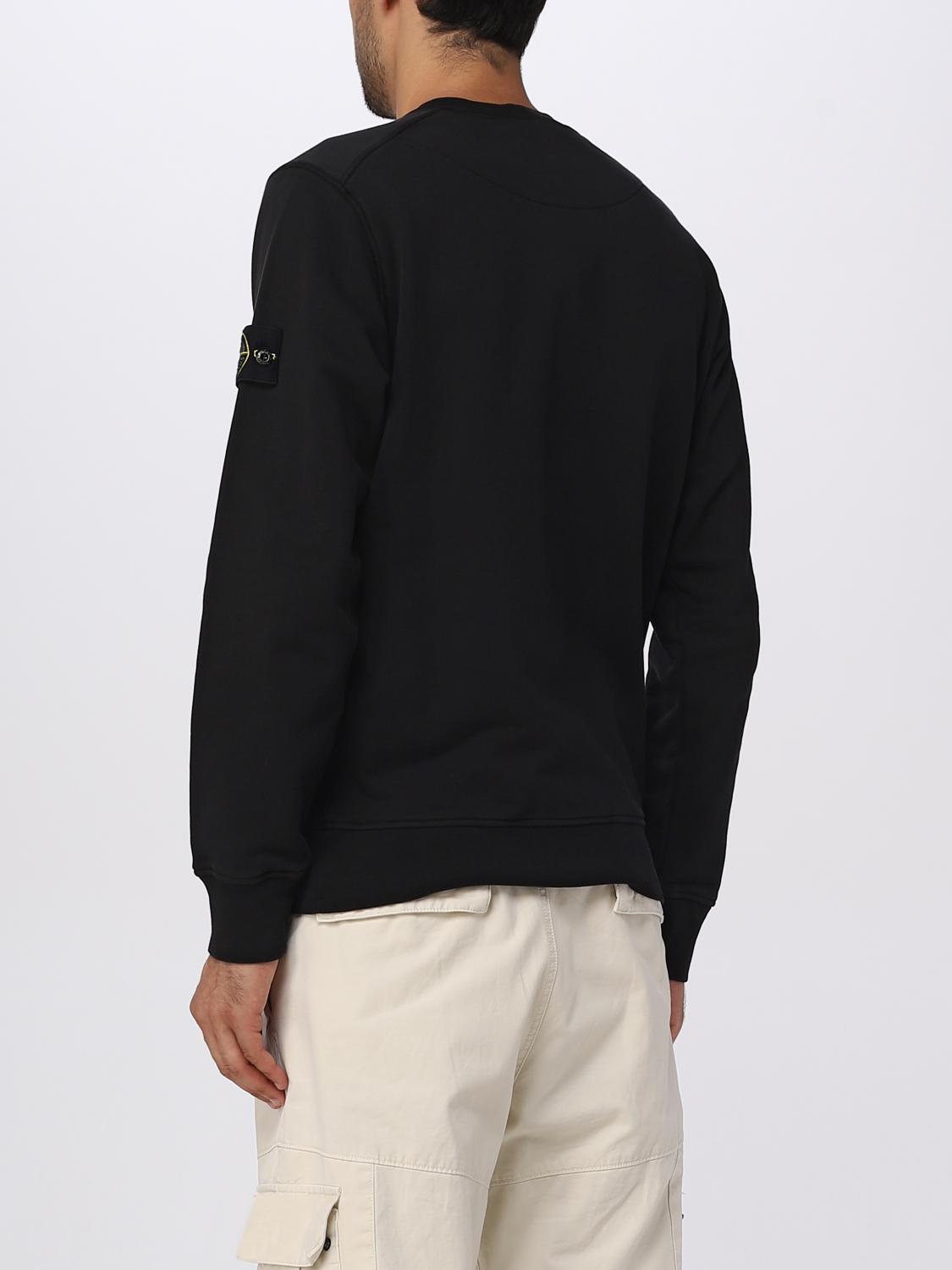 STONE ISLAND SWEATSHIRT: Sweatshirt men Stone Island, Black - Img 3