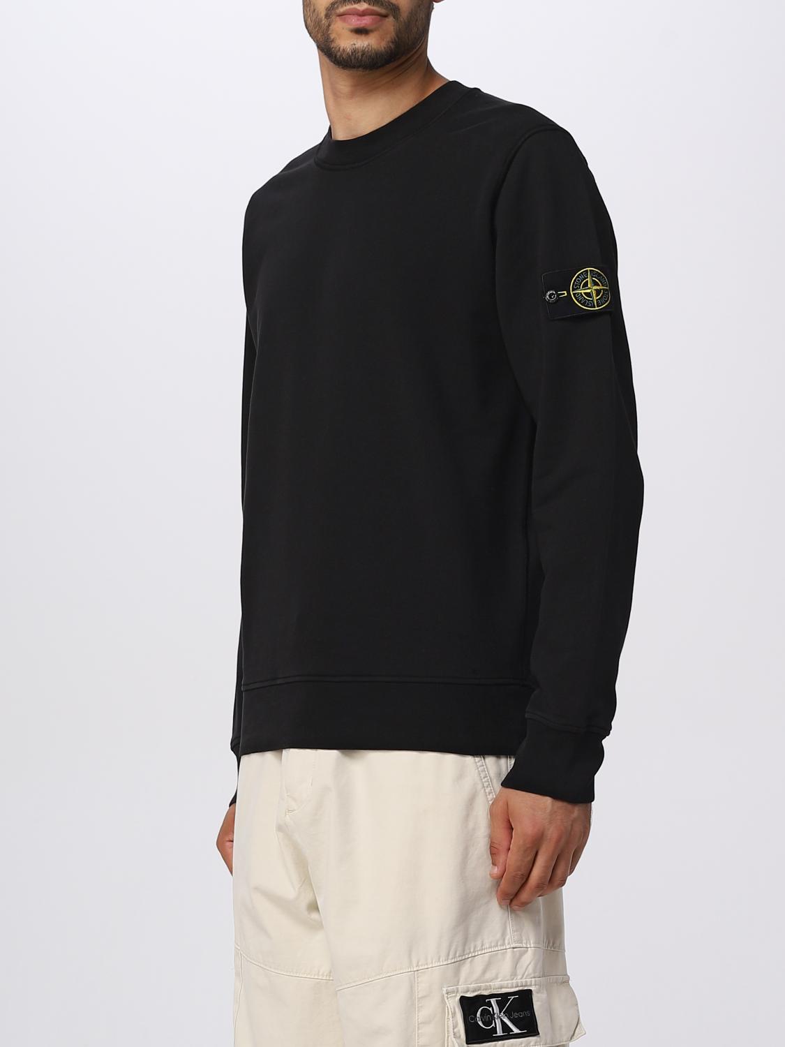 STONE ISLAND SWEATSHIRT: Sweatshirt men Stone Island, Black - Img 4