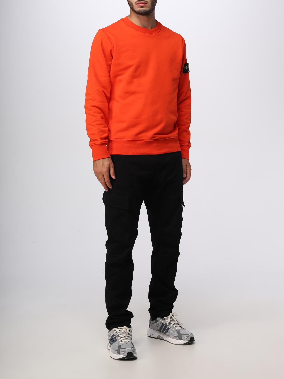STONE ISLAND スウェットシャツ: スウェットシャツ メンズ Stone Island, オレンジ - Img 2