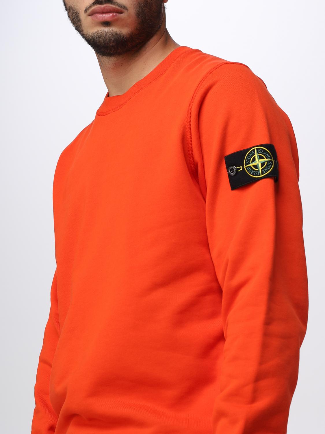 STONE ISLAND スウェットシャツ: スウェットシャツ メンズ Stone Island, オレンジ - Img 5