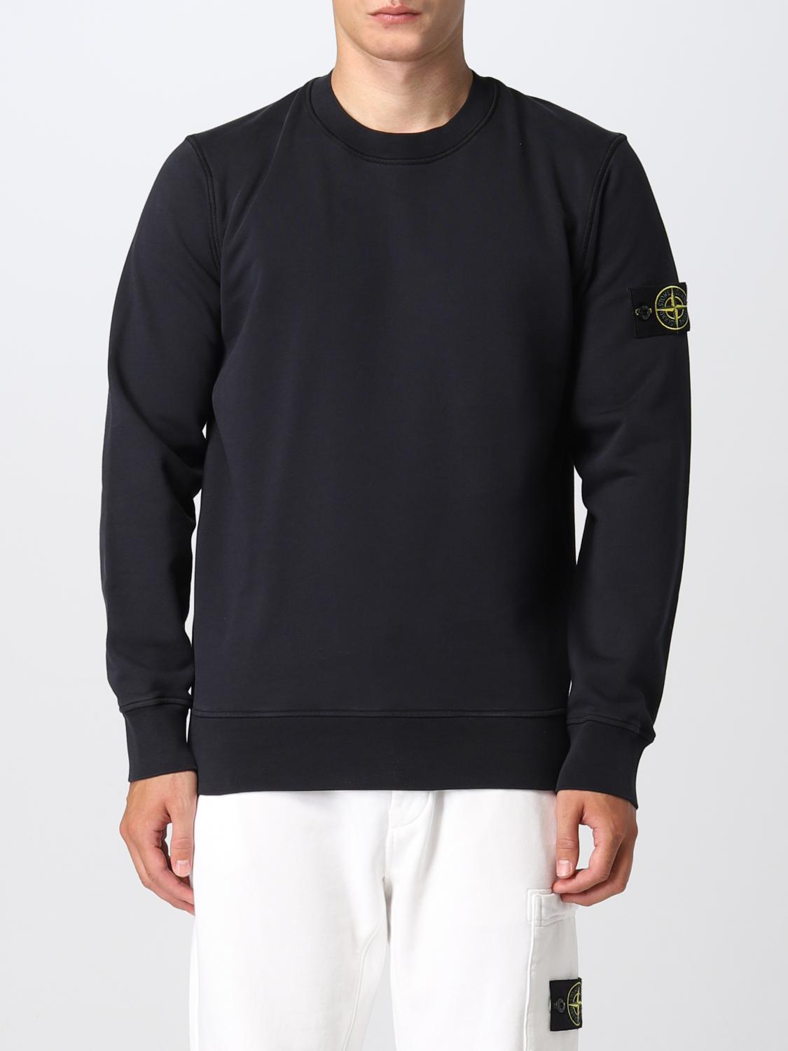 STONE ISLAND SUDADERA: Sudadera hombre Stone Island, Azul Marino - Img 1