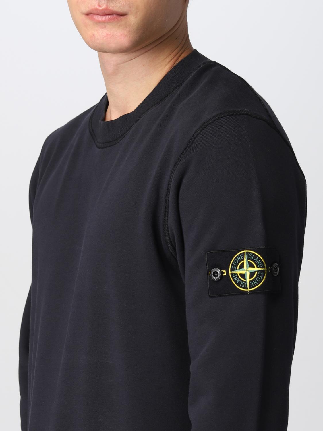 STONE ISLAND SUDADERA: Sudadera hombre Stone Island, Azul Marino - Img 5
