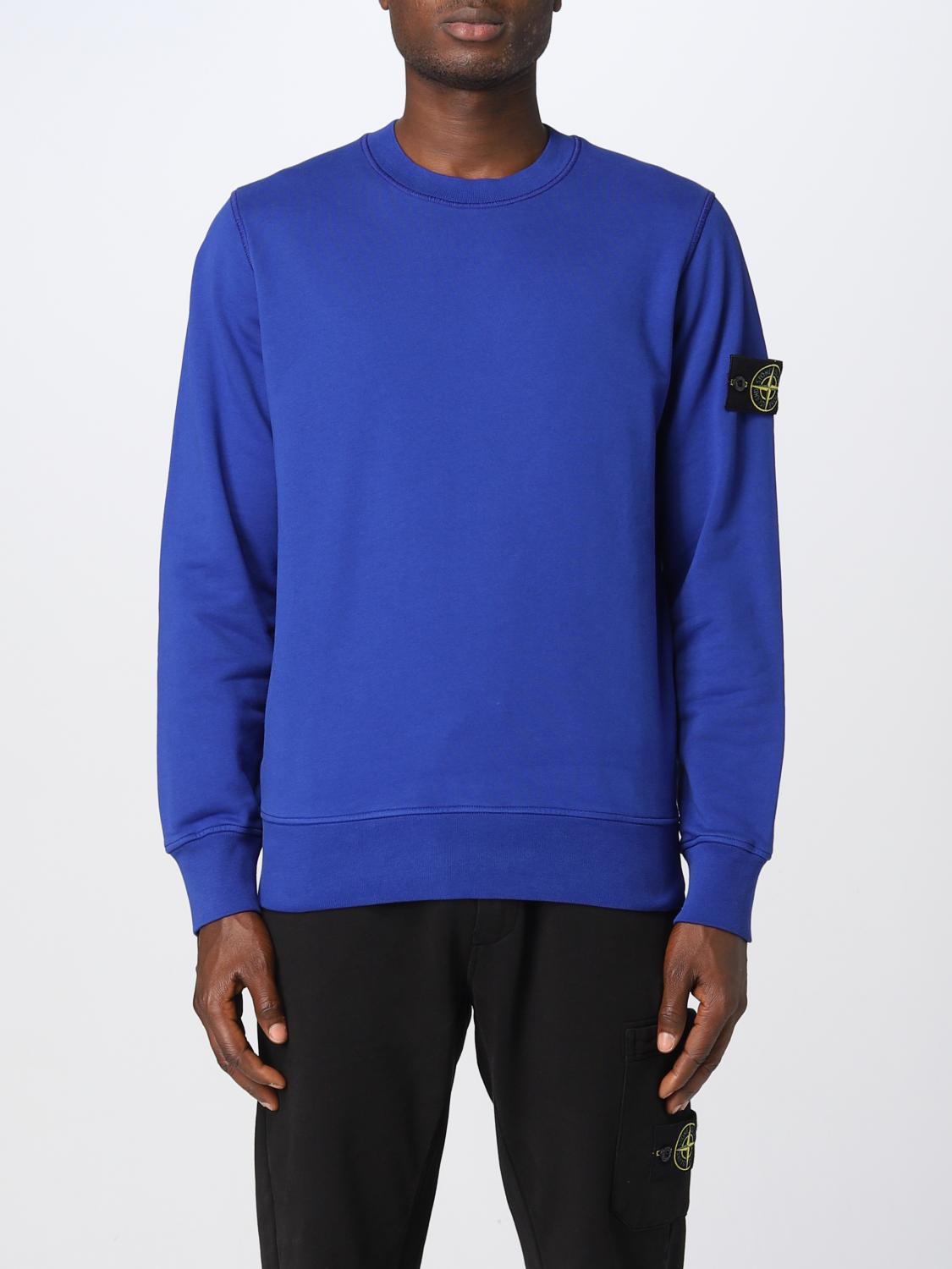 STONE ISLAND SUDADERA: Sudadera hombre Stone Island, Royal Blue - Img 1