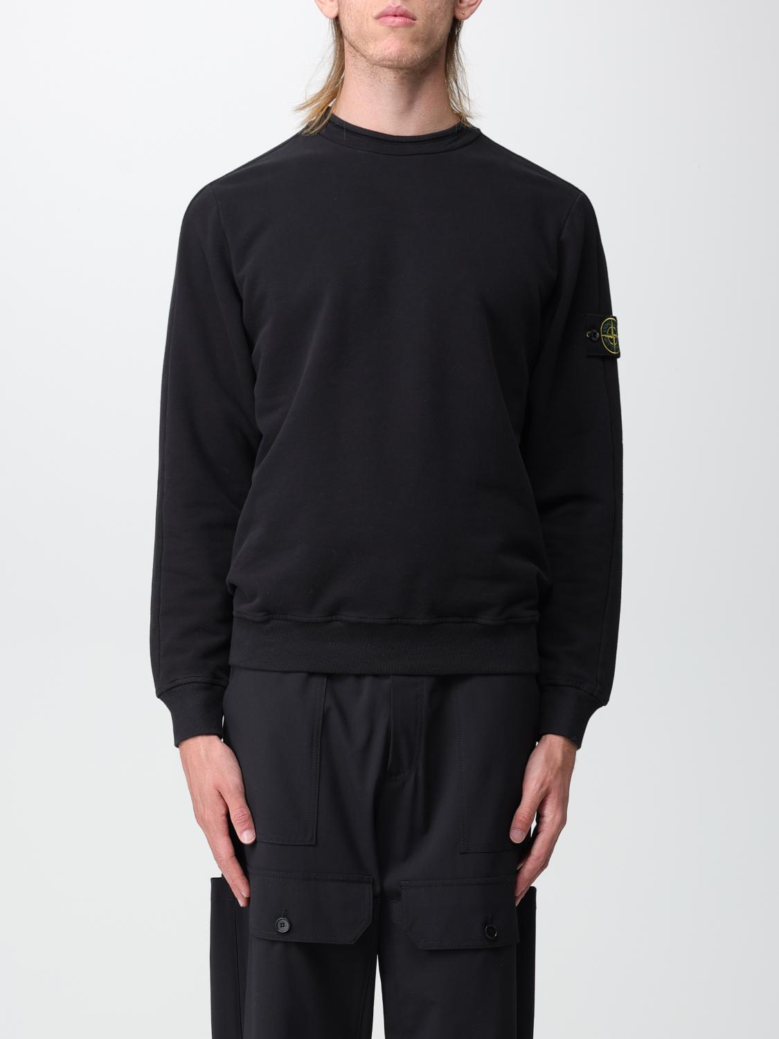 STONE ISLAND SUDADERA: Sudadera hombre Stone Island, Negro - Img 1