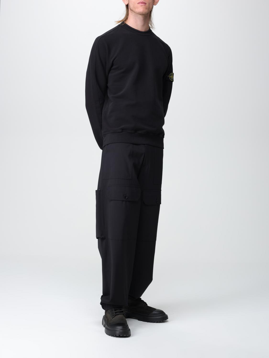 STONE ISLAND SUDADERA: Sudadera hombre Stone Island, Negro - Img 2