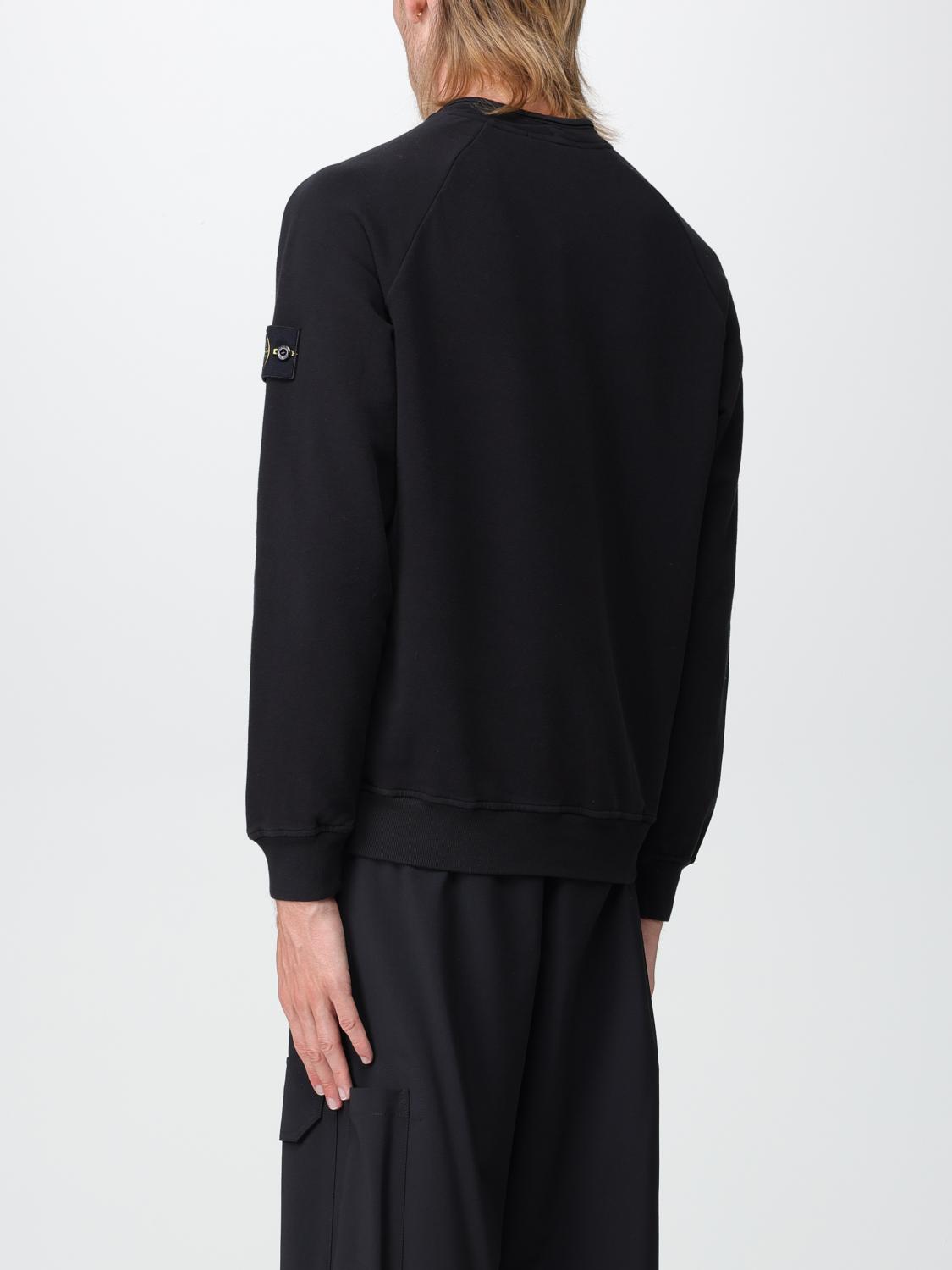 STONE ISLAND SUDADERA: Sudadera hombre Stone Island, Negro - Img 3