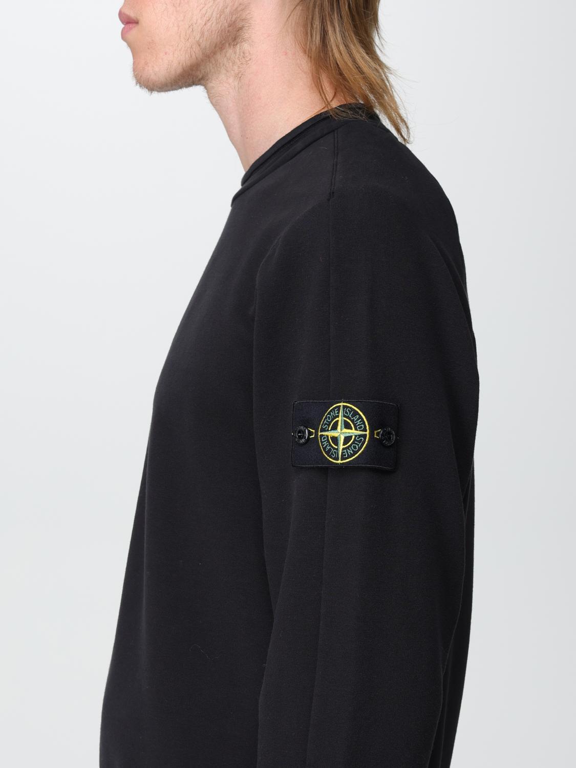 STONE ISLAND SUDADERA: Sudadera hombre Stone Island, Negro - Img 5