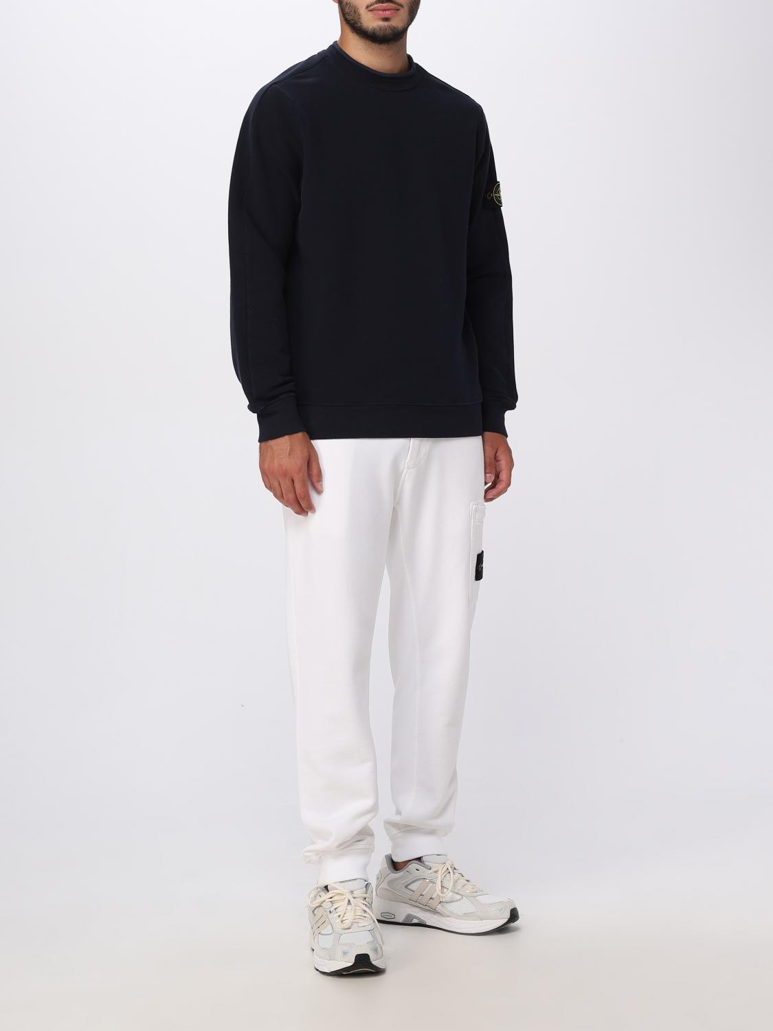 STONE ISLAND SUDADERA: Sudadera hombre Stone Island, Azul Oscuro - Img 2