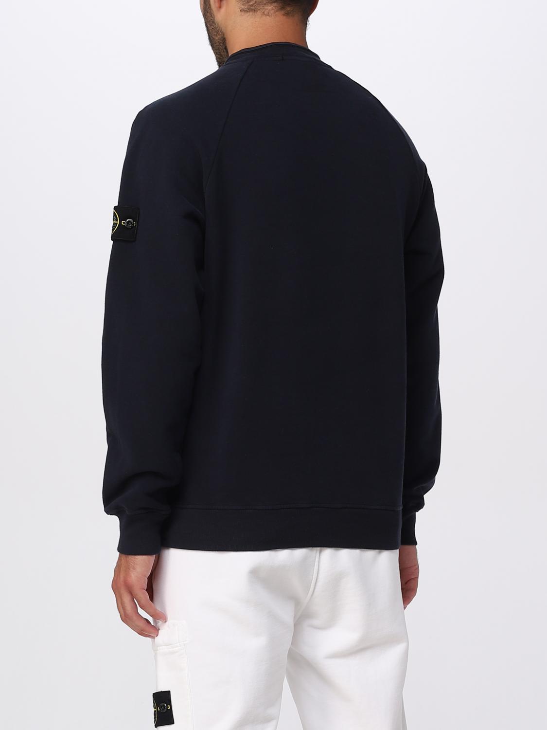 STONE ISLAND SUDADERA: Sudadera hombre Stone Island, Azul Oscuro - Img 3