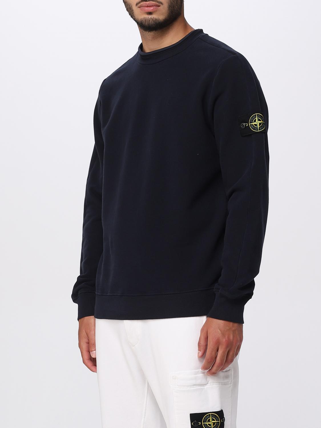 STONE ISLAND SUDADERA: Sudadera hombre Stone Island, Azul Oscuro - Img 4