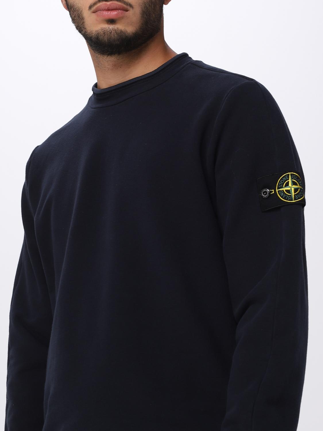 STONE ISLAND SUDADERA: Sudadera hombre Stone Island, Azul Oscuro - Img 5