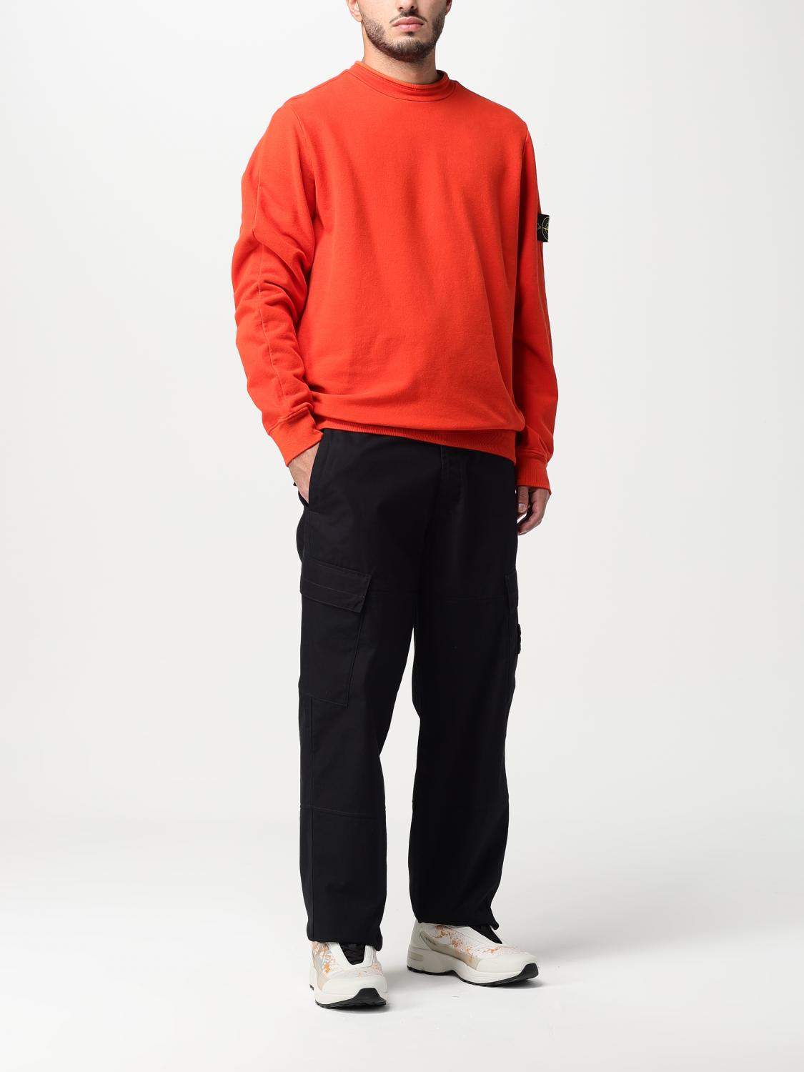 STONE ISLAND SUDADERA: Sudadera hombre Stone Island, Rojo - Img 2
