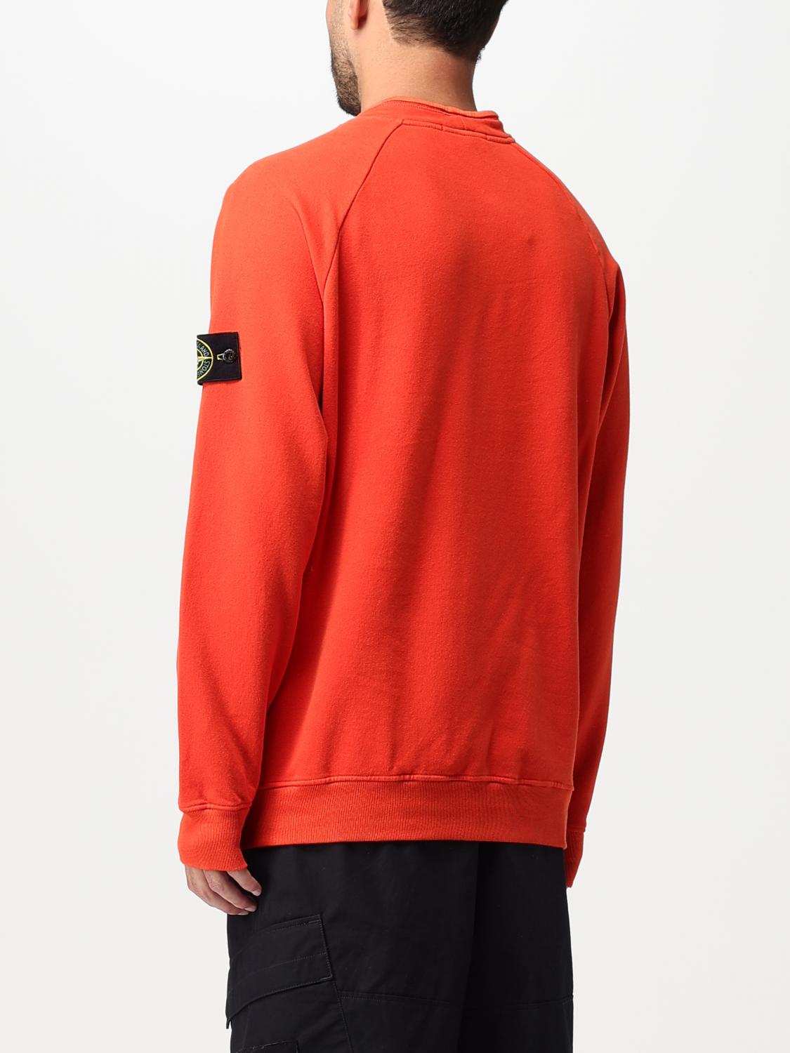 STONE ISLAND SUDADERA: Sudadera hombre Stone Island, Rojo - Img 3