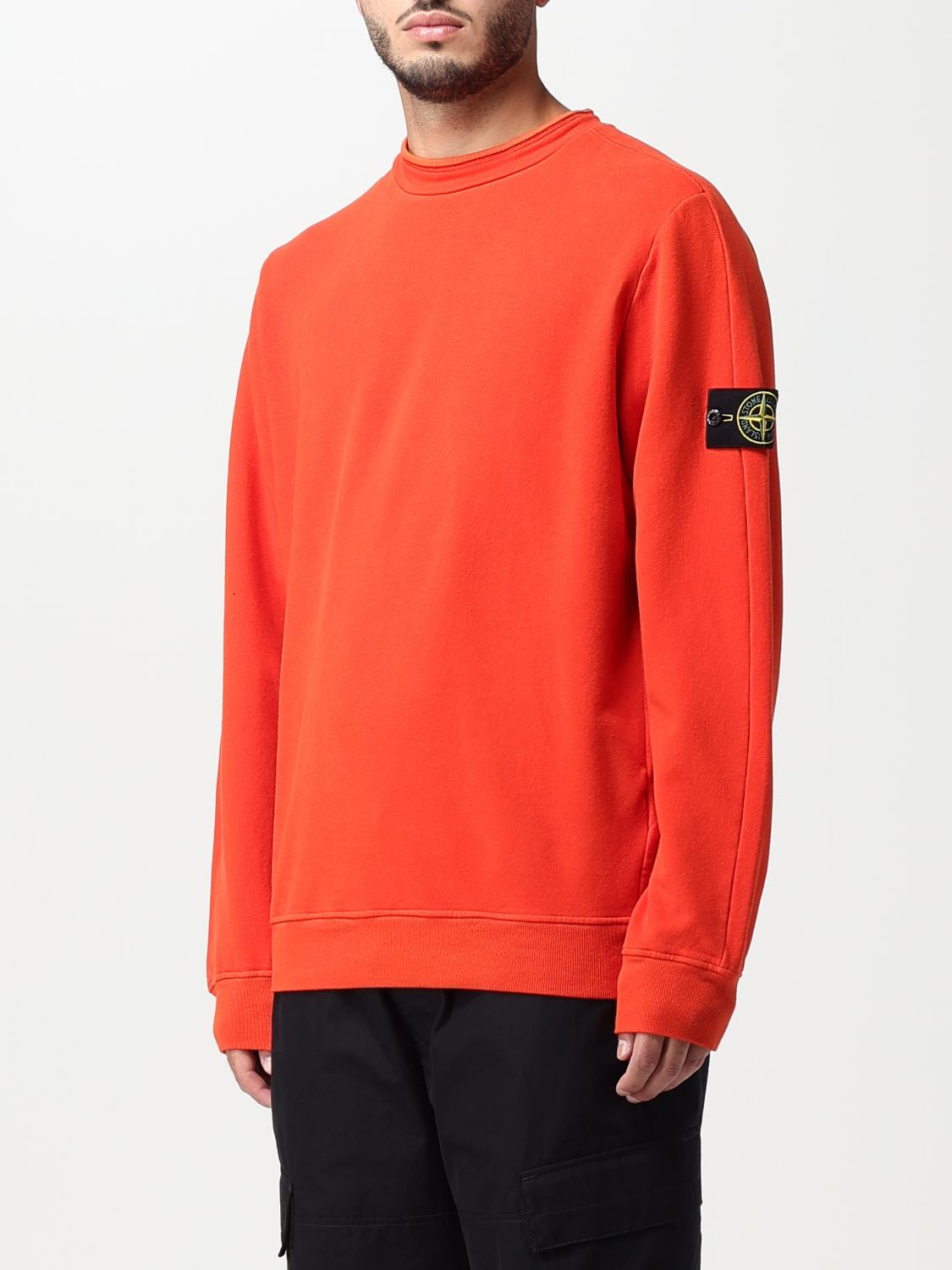 STONE ISLAND SUDADERA: Sudadera hombre Stone Island, Rojo - Img 4