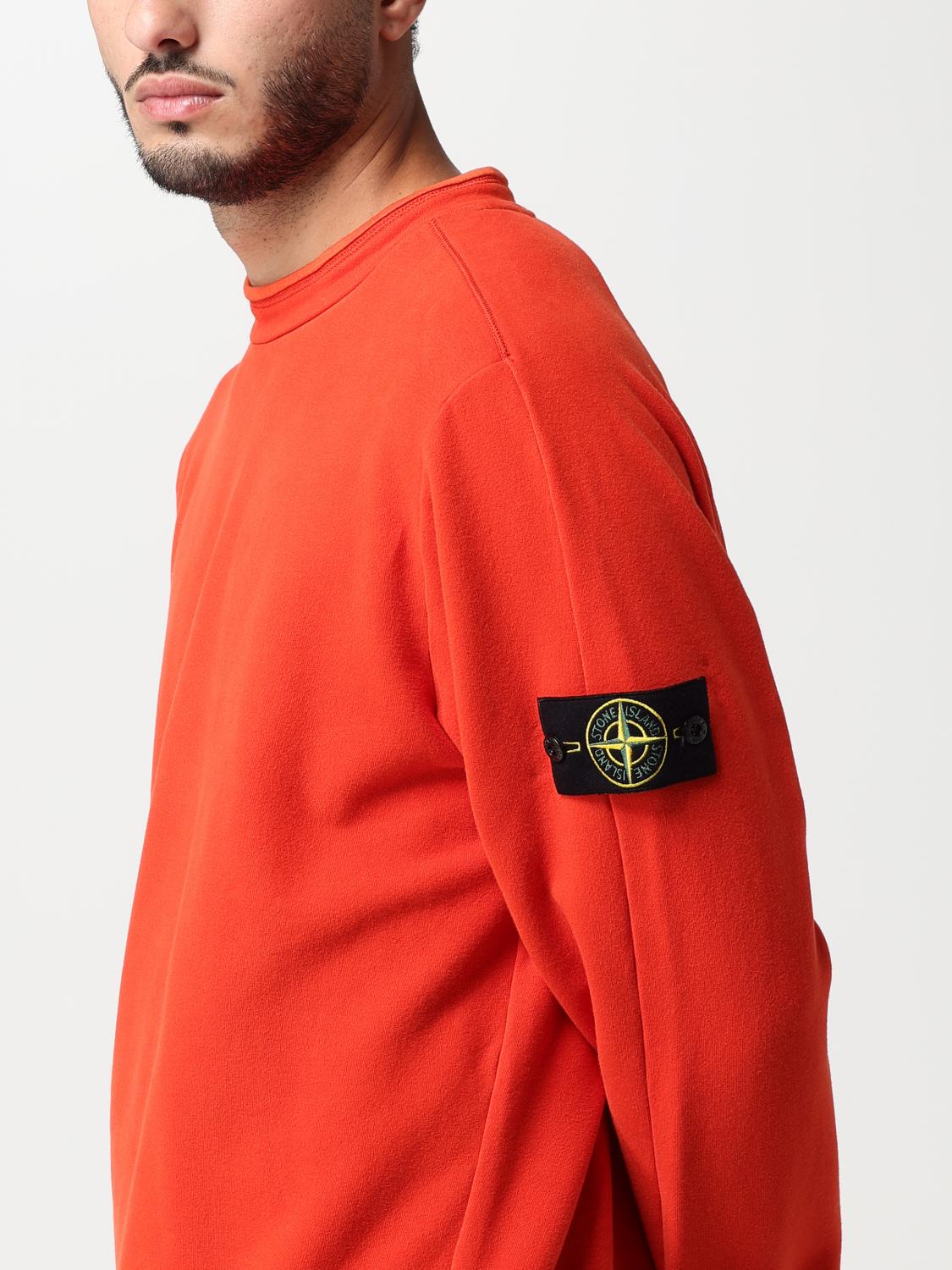 STONE ISLAND SUDADERA: Sudadera hombre Stone Island, Rojo - Img 5