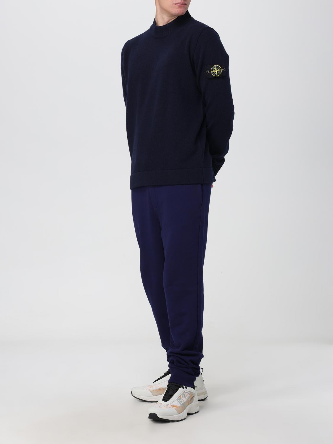 STONE ISLAND 스웨트셔츠: 스웨트셔츠 남성 Stone Island, 블루 1 - Img 2