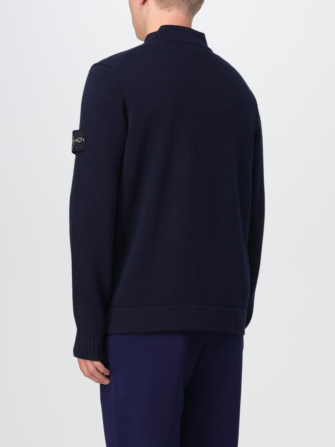 STONE ISLAND 스웨트셔츠: 스웨트셔츠 남성 Stone Island, 블루 1 - Img 3