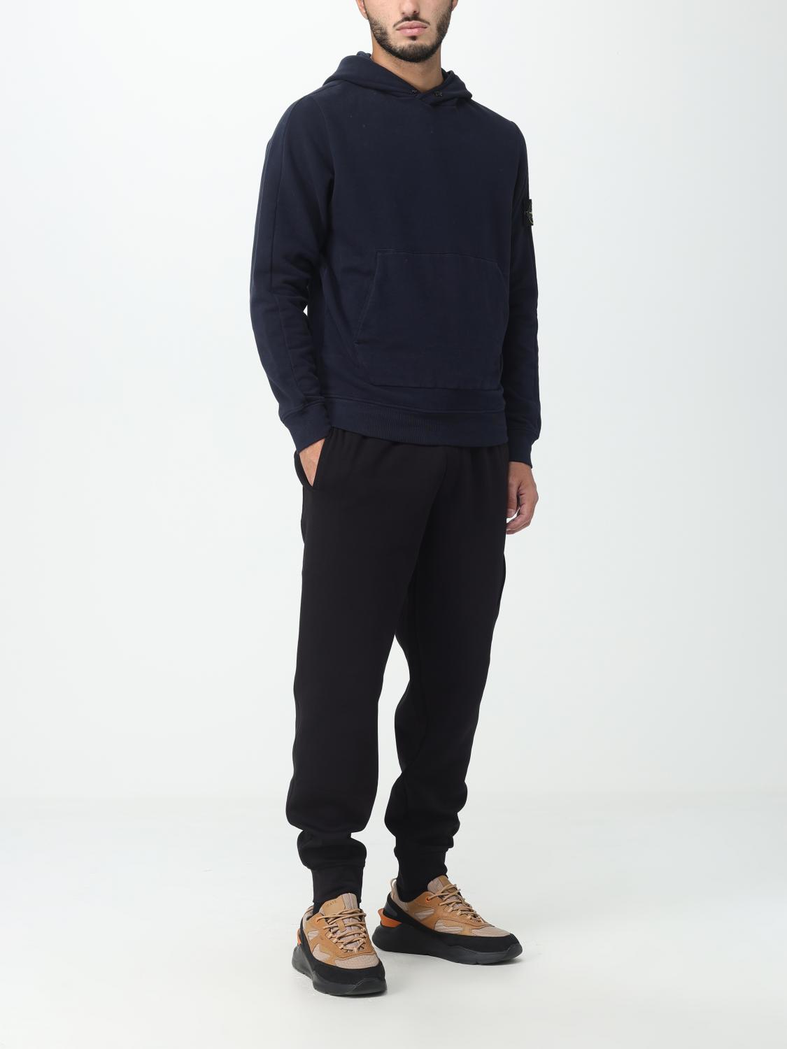 STONE ISLAND SUDADERA: Sudadera hombre Stone Island, Azul Oscuro - Img 2