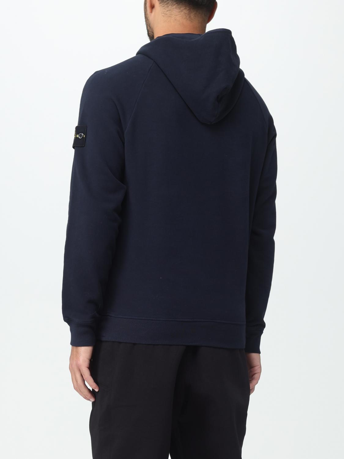 STONE ISLAND SUDADERA: Sudadera hombre Stone Island, Azul Oscuro - Img 3