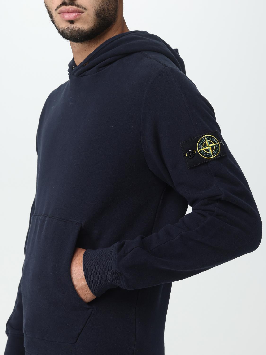 STONE ISLAND SUDADERA: Sudadera hombre Stone Island, Azul Oscuro - Img 5