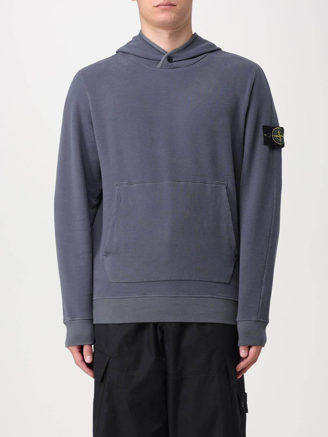 STONE ISLAND SUDADERA: Sudadera hombre Stone Island, Gris - Img 1
