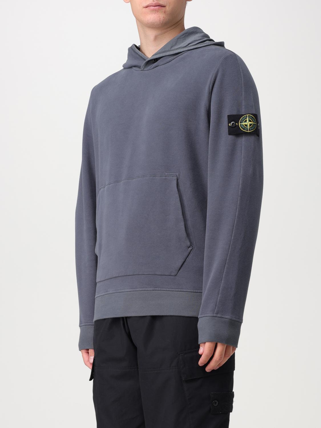 STONE ISLAND SUDADERA: Sudadera hombre Stone Island, Gris - Img 4