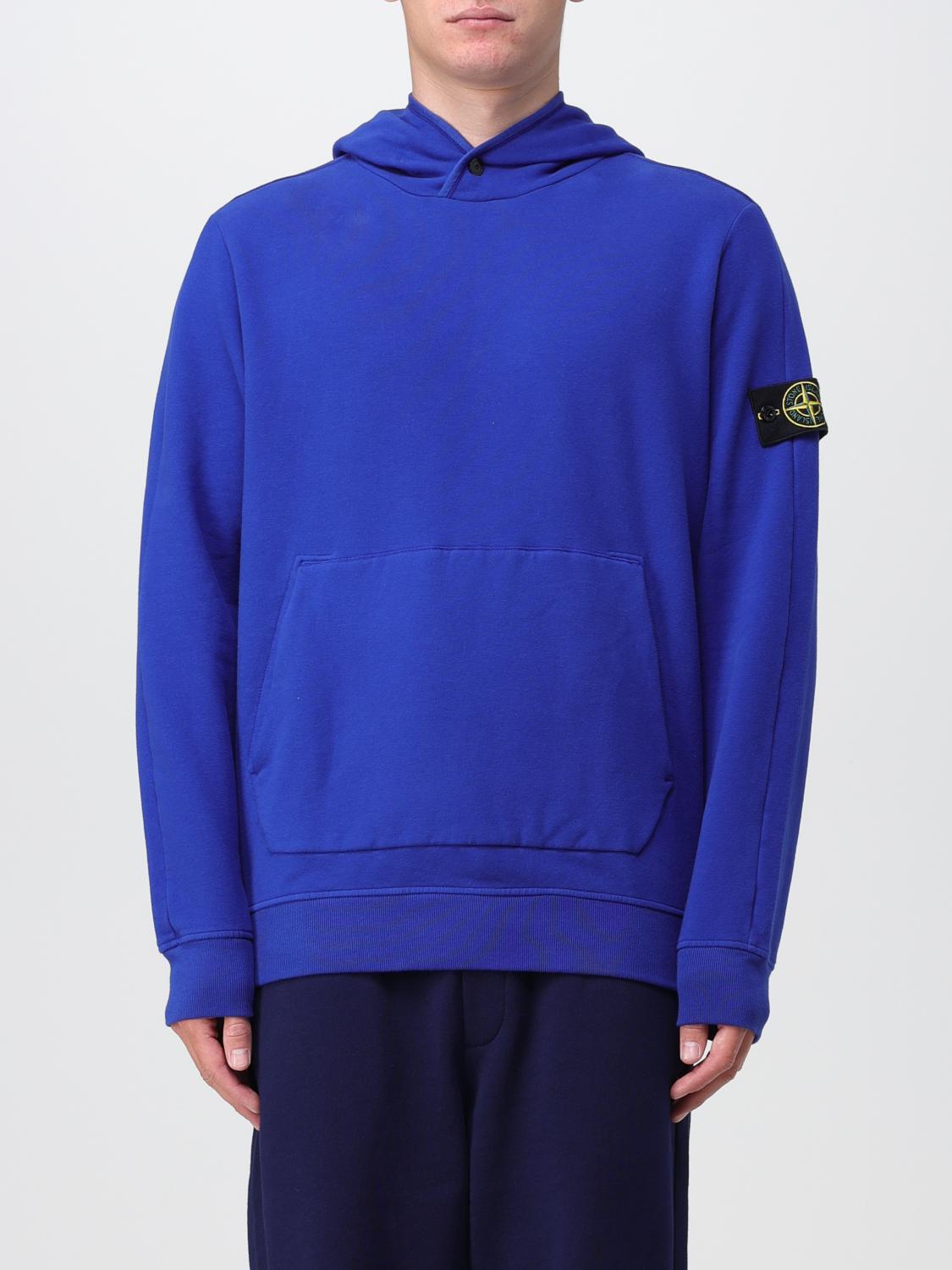 STONE ISLAND SWEATSHIRT: Sweatshirt men Stone Island, Blue 1 - Img 1