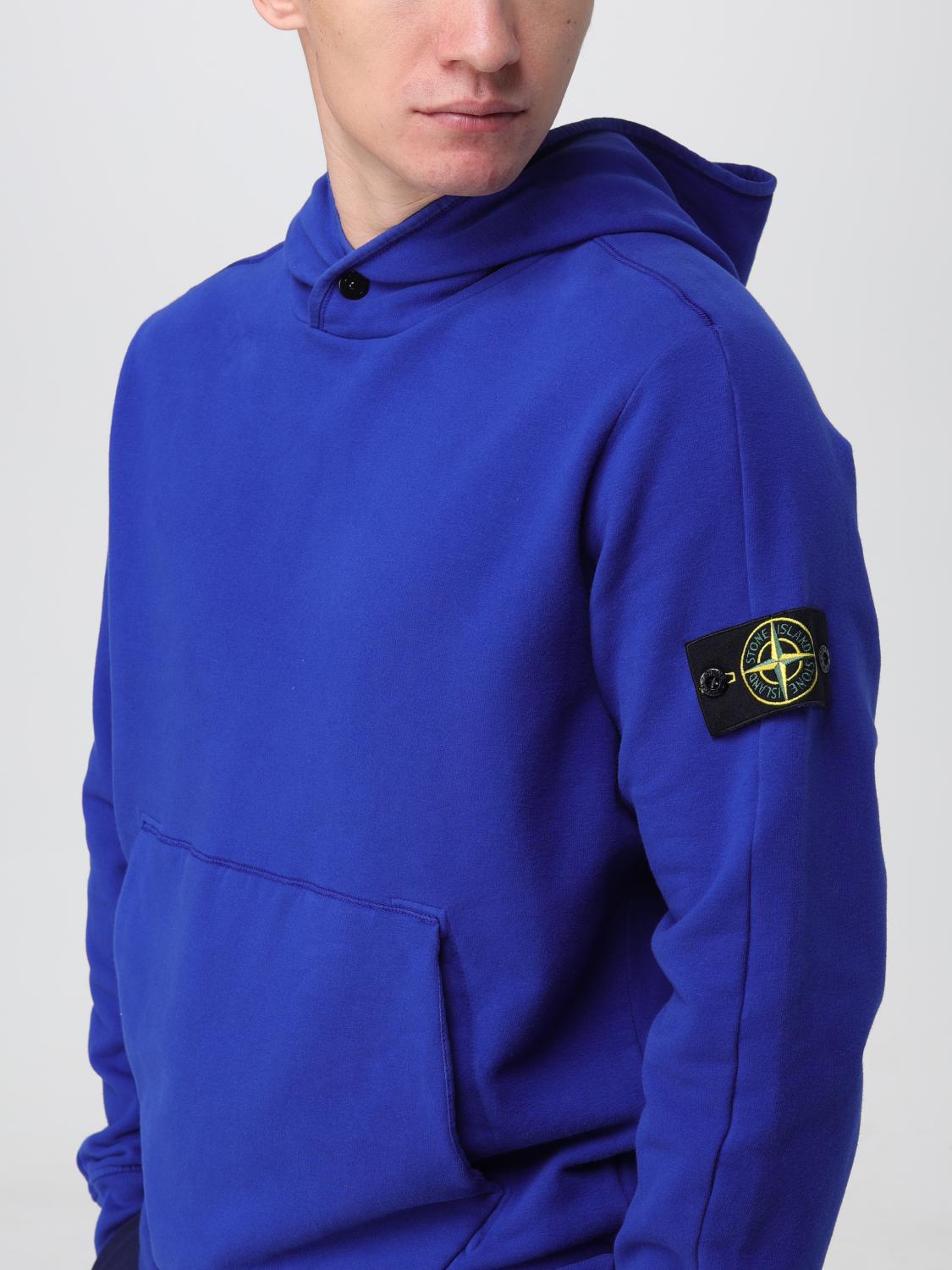 STONE ISLAND SWEATSHIRT: Sweatshirt men Stone Island, Blue 1 - Img 5