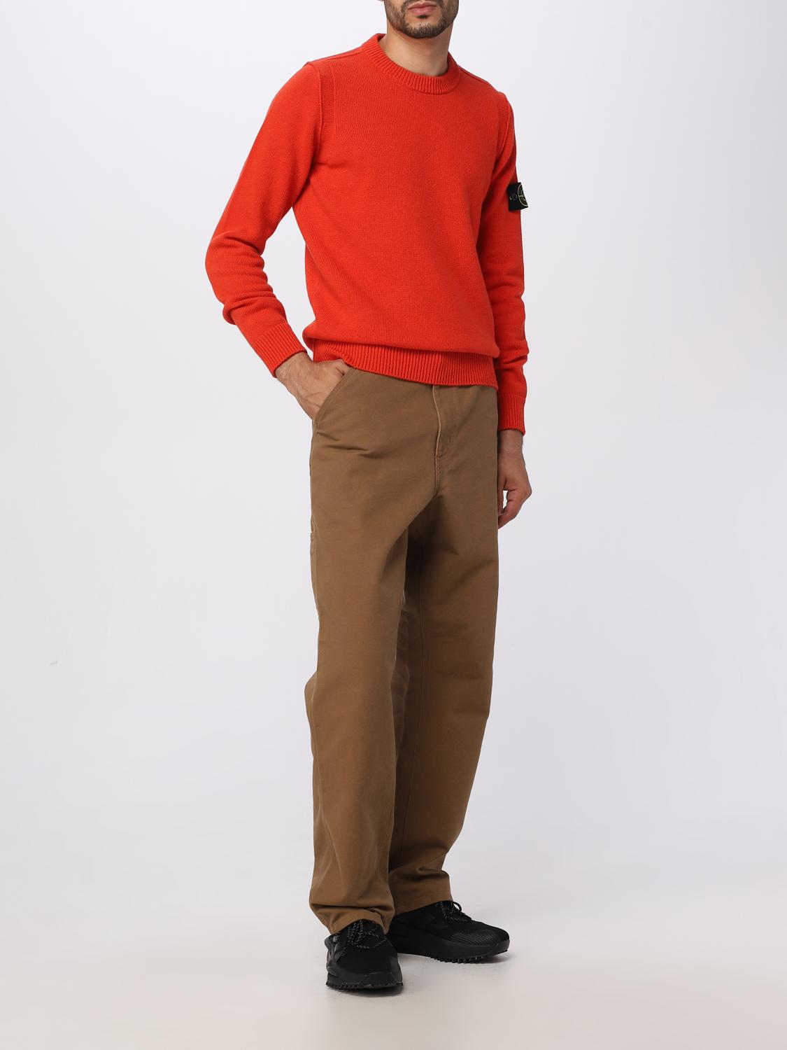 STONE ISLAND PULLOVER: Pullover herren Stone Island, Orange - Img 2