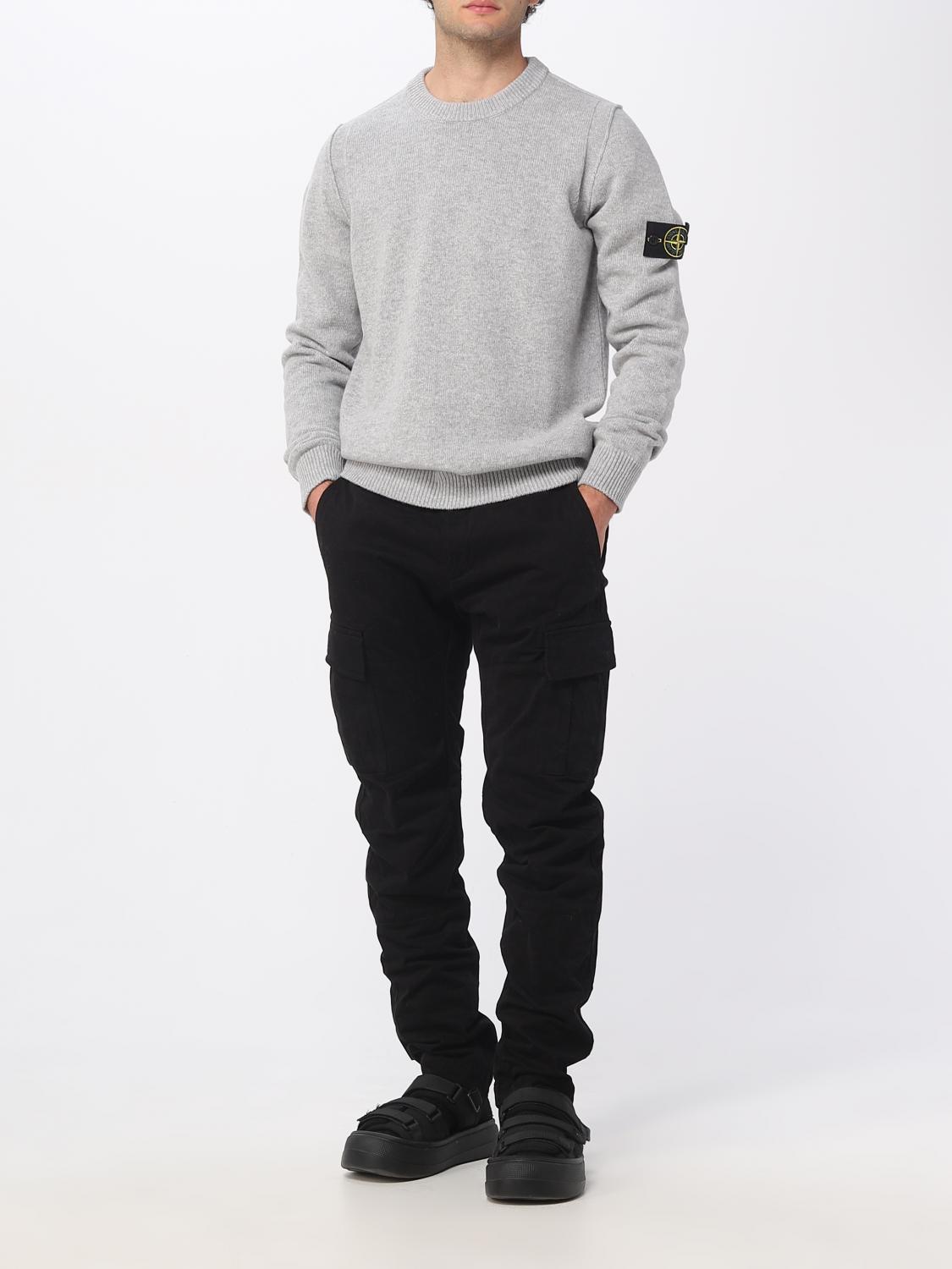 STONE ISLAND PULLOVER: Pullover herren Stone Island, Grau - Img 2
