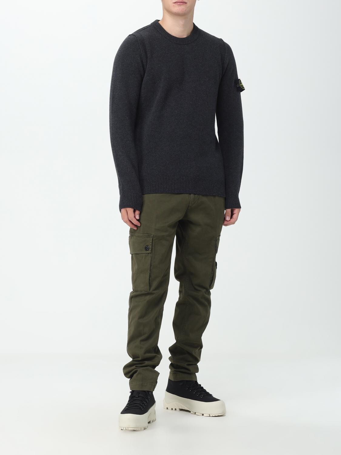 STONE ISLAND PULLOVER: Pullover herren Stone Island, Charcoal - Img 2