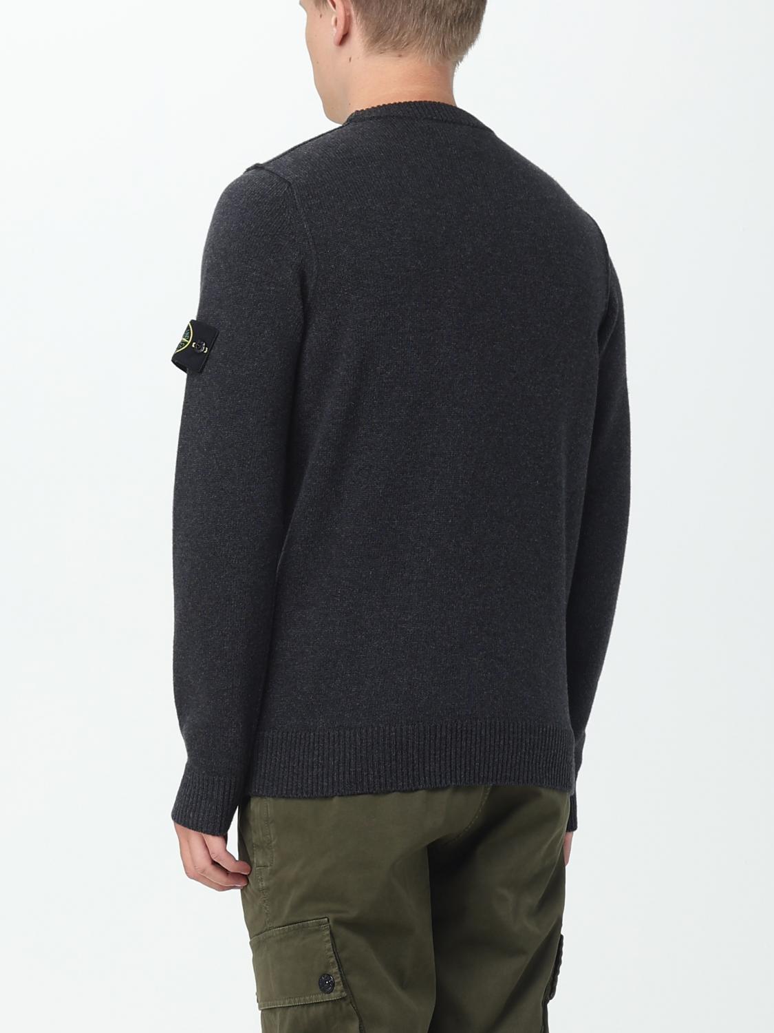 STONE ISLAND PULLOVER: Pullover herren Stone Island, Charcoal - Img 3