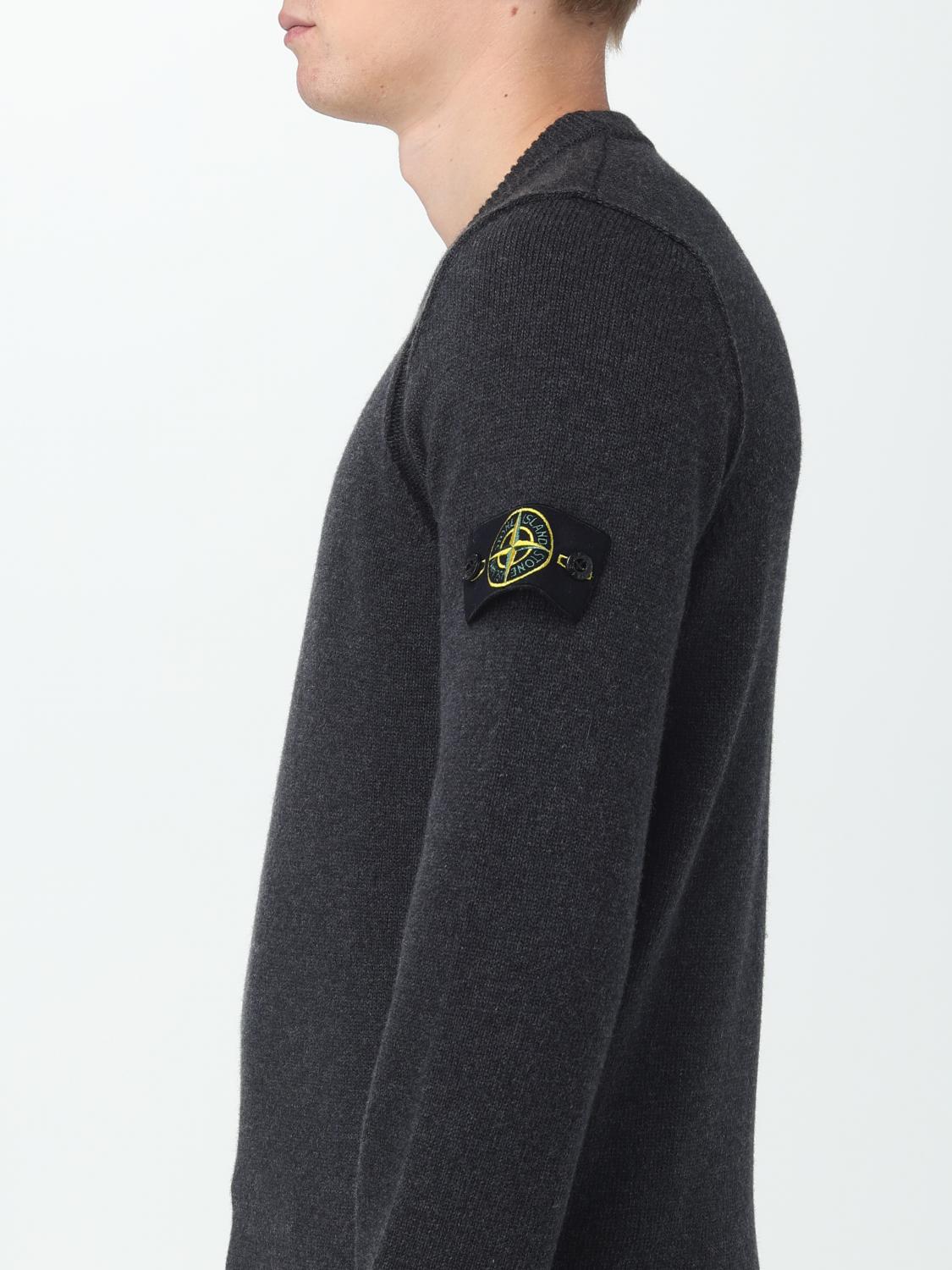 STONE ISLAND PULLOVER: Pullover herren Stone Island, Charcoal - Img 5