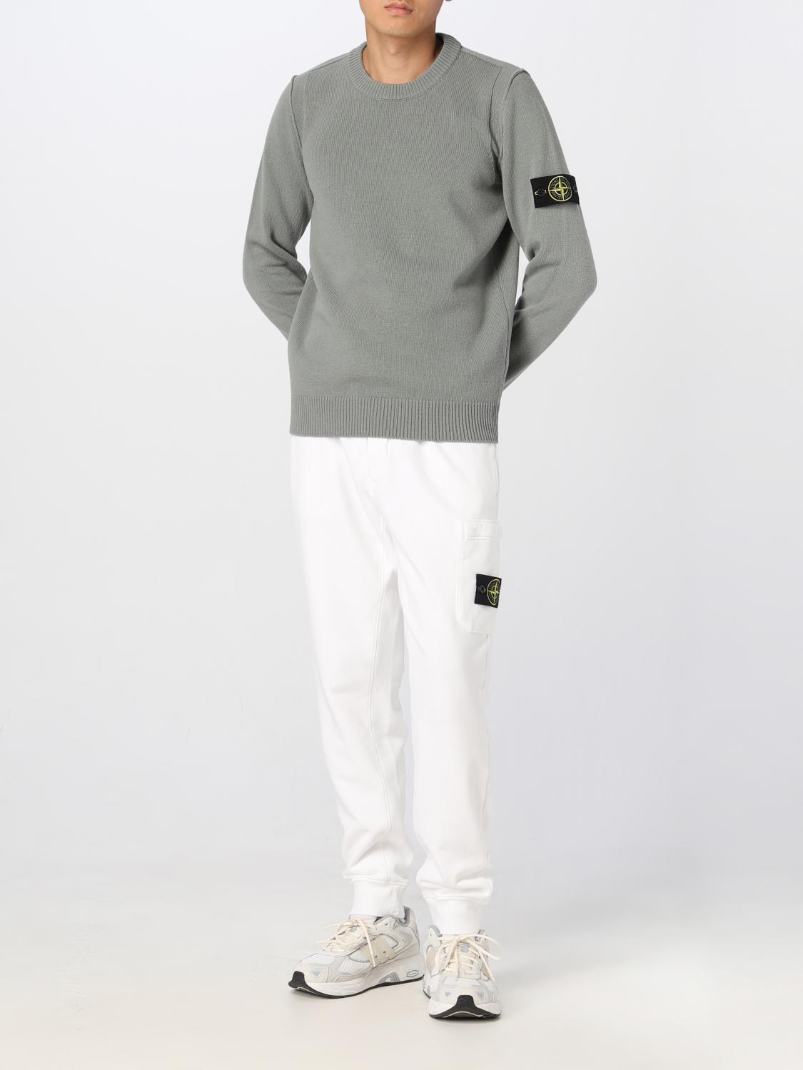 STONE ISLAND PULLOVER: Pullover herren Stone Island, Sage Grün - Img 2