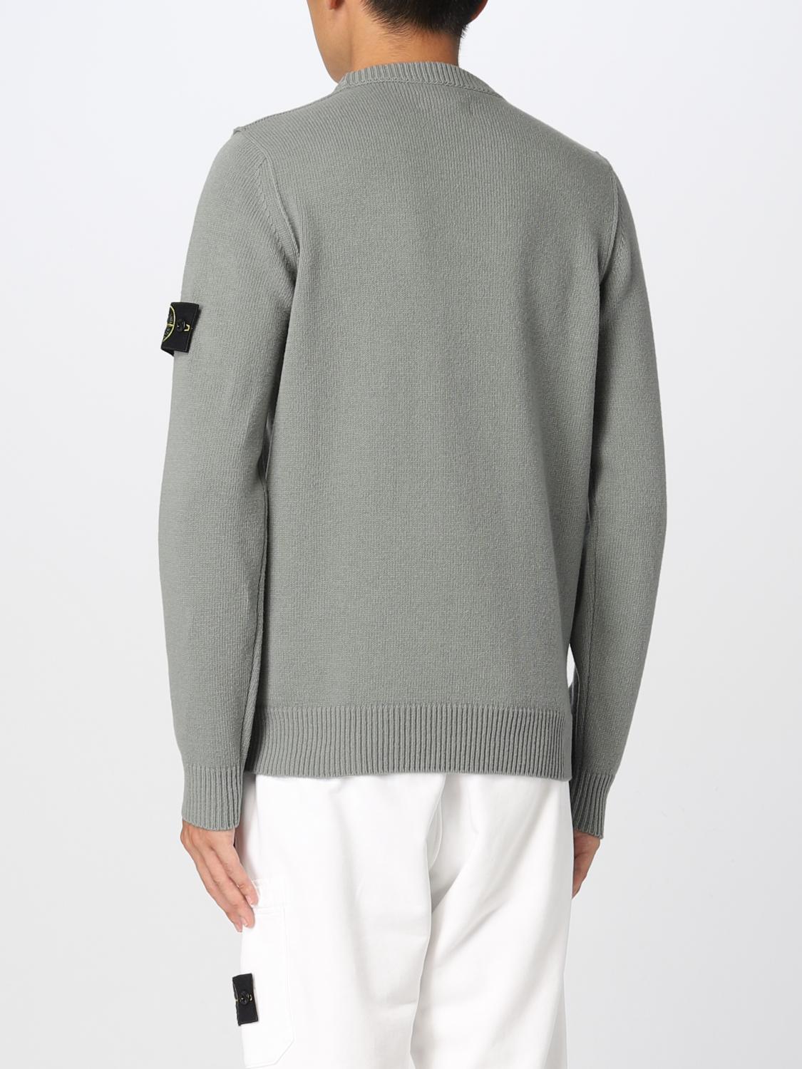 STONE ISLAND PULLOVER: Pullover herren Stone Island, Sage Grün - Img 3