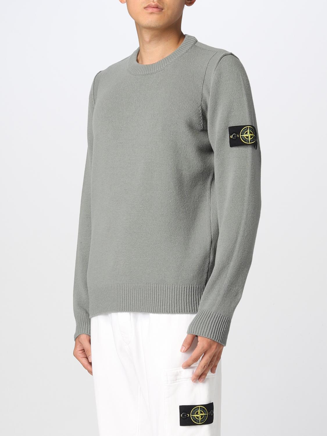 STONE ISLAND PULLOVER: Pullover herren Stone Island, Sage Grün - Img 4