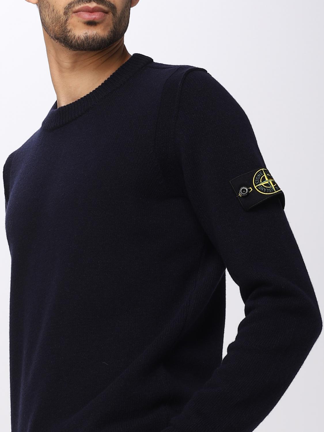 STONE ISLAND PULLOVER: Pullover herren Stone Island, Navy - Img 5