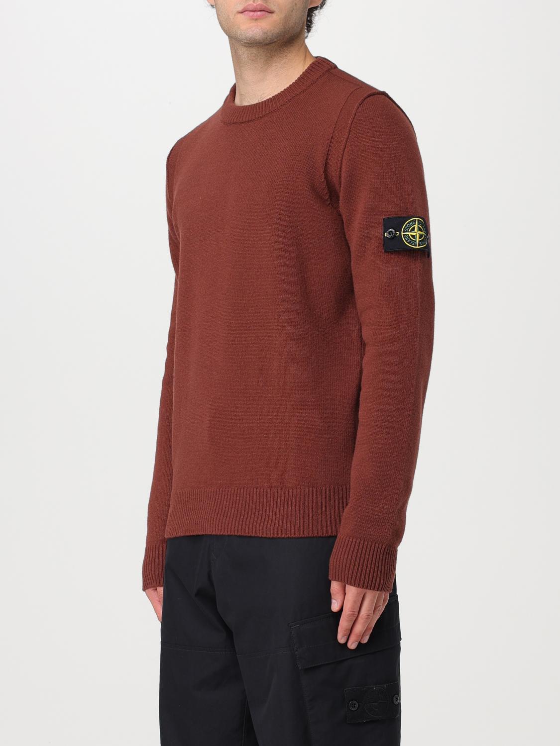 STONE ISLAND PULL: Pull homme Stone Island, Brûlé - Img 4