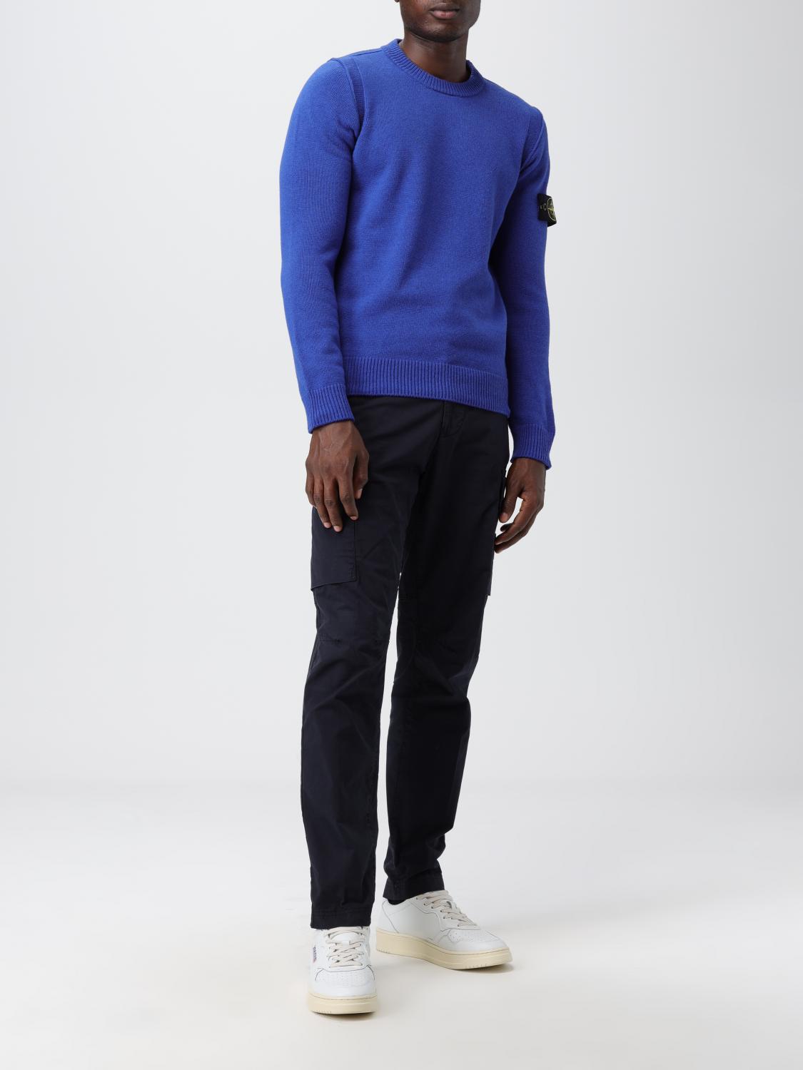 STONE ISLAND PULLOVER: Pullover herren Stone Island, Royal Blue - Img 2