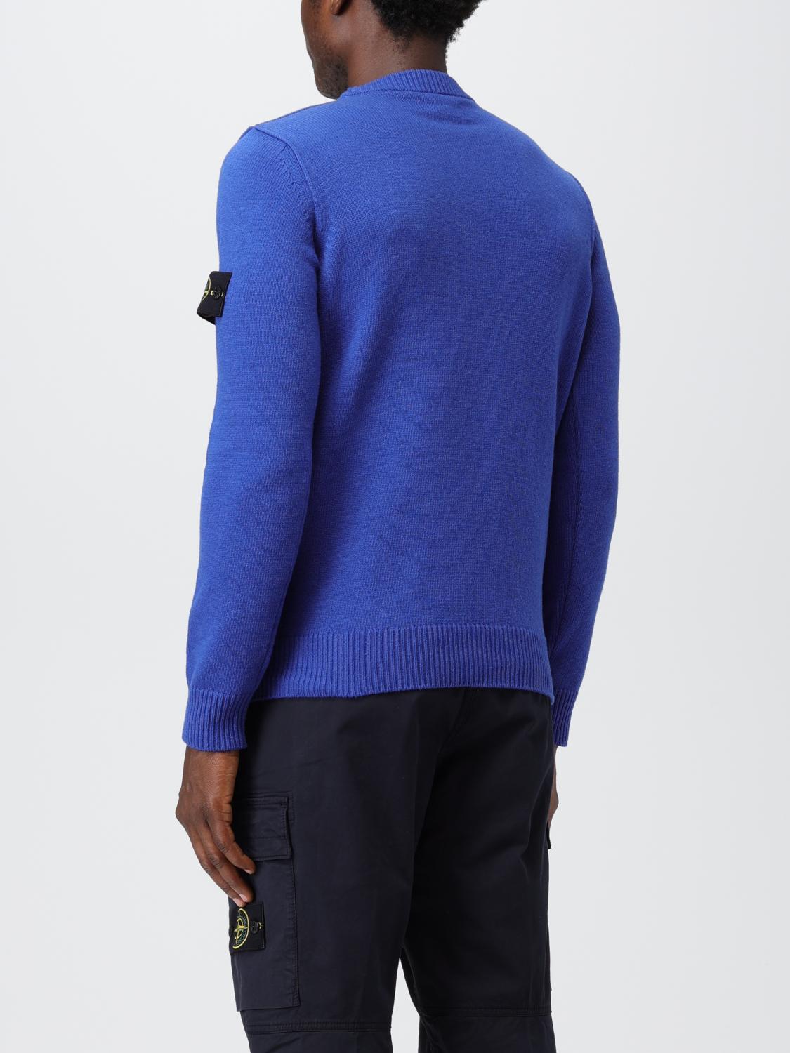 STONE ISLAND PULLOVER: Pullover herren Stone Island, Royal Blue - Img 3