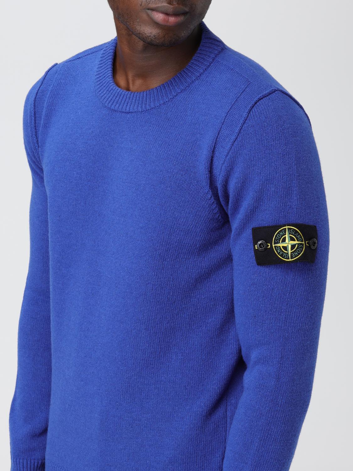 STONE ISLAND PULLOVER: Pullover herren Stone Island, Royal Blue - Img 5