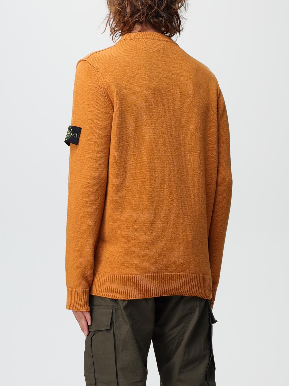 STONE ISLAND PULL: Pull homme Stone Island, Rouille - Img 3