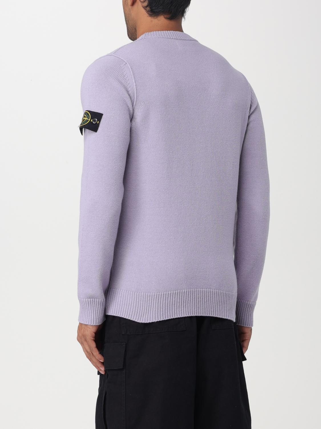 STONE ISLAND PULLOVER: Pullover herren Stone Island, Lavendel - Img 3