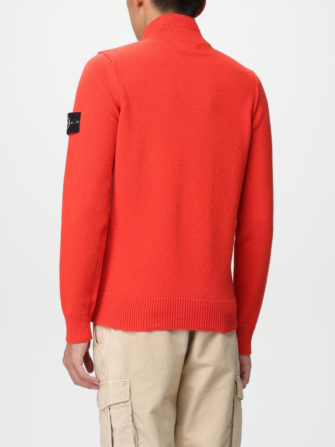 STONE ISLAND PULLOVER: Pullover herren Stone Island, Orange - Img 3